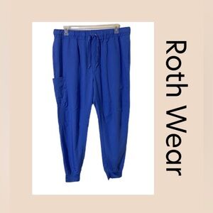 RothWear Women’s Jogger Style Scrub Pants Size XL